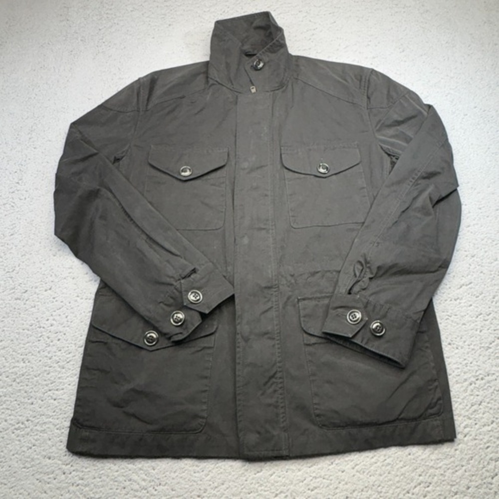 Todd Snyder Jacket Men Extra Small Black Field Coat Utility Chore Military USA
